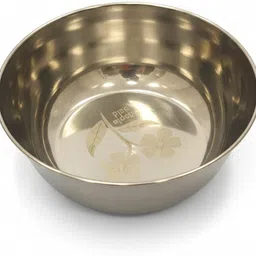 wonder bakers Steel Vegetable Bowl Stainless Steel Vegetable Bowl 300 ml | 9 cm Mixing & Serving Bowl-picture-47