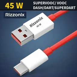 Rizzonix USB Type C Cable 1 m 45w fast cable image 3