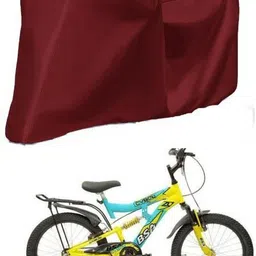 MAROON CYCLE COVER-RF-214 Bicycle Cover Free Size-image-0
