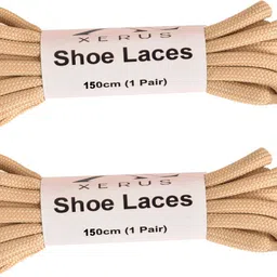 XERUS Shoe Laces Round Beige For Boot Sport Hiking Shoe Lace-picture-21