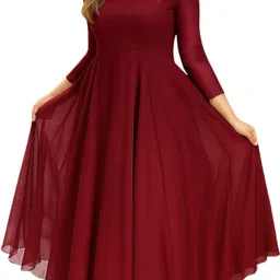 bello Georgette Stitched Anarkali Gown image 3