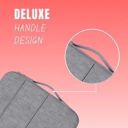 tottica Premium 15.5 Inch Laptop Sleeve | Lightweight, Carry Handle for Men & Women Waterproof Laptop Sleeve/Cover image 5