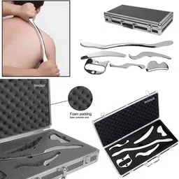 innosol Guasha IASTM Tools 6 Pc Imported for Sports Injury Recovery Pain Relief Medical Reacher & Grabber image 1