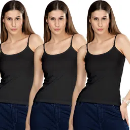 arokya Women Black Camisole-picture-28