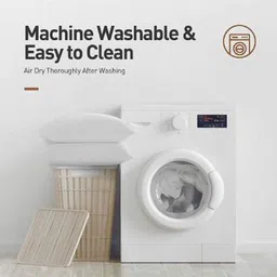 actos Combo Set Of 5 Cushion And 2 Microfibre Solid Bolster Pack of 7 image 2