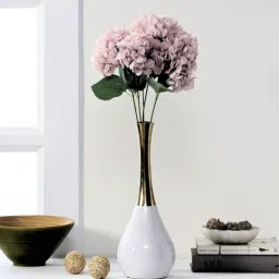 Lifelike Purple Hydrangea Flower Bunch For Every Space (Purple)-image-34