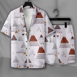 dev Shirt Regular Shorts Co-ords Set image 1