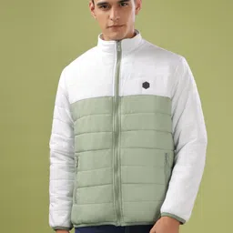 dollar Men Colorblock Bomber Jacket image 2