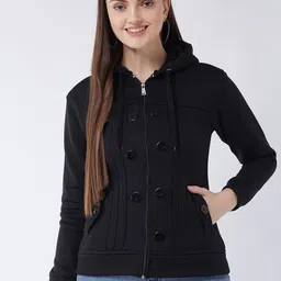 pivl Women Solid Casual Jacket image 1