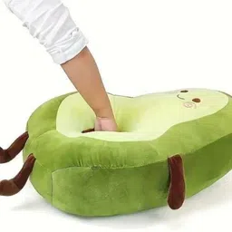 santoshi JK102_Happy Avocado Plushie | Ultra Soft Cartoon Fruit Soft Toy - 40 cm-picture-23