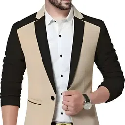 darbar in Men Solid Single Breasted Casual, Formal, Festive & Wedding Blazer-picture-14