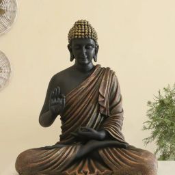 vedas Polyresin Gold Bento Blessing Buddha-picture-40