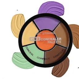 Concealer Pro Palette 6 Color Concealer Palette For Face Makeup M16 Concealer-image-63
