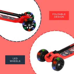 talio 3-Wheel Foldable Kids Scooter with LED Wheels Kids Scooter (GK-103/02) Kids Scooter image 3