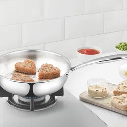 borosil Cookfresh Tri Ply Fry Pan 24 cm diameter 2.3 L capacity-picture-23