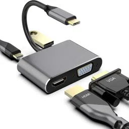 VOOCME USB C to HDMI Adapter 4 in 1 USB C HUB USB Adapter-picture-27