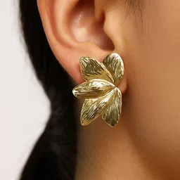 Stainless Steel Korean Earrings For Women Stainless Steel Stud Earring-image-2