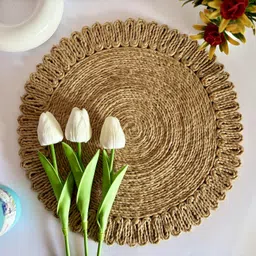 safeora global Round Pack of 2 Table Placemat image 4