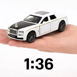 ignite 1:36 Scale Diecast Rolls Royce Phantom Car Alloy Pull-Back Model Toys-n image 3