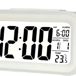 raagmansaa Digital White Clock-picture-26