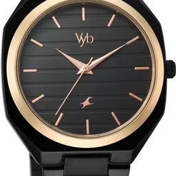 Fastrack Vyb 6.0 Horizon Quartz Black Shaped Dial Men's Watch / Analog Watch - For Men FV30031KM02 image 2