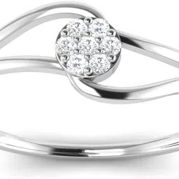 avsar Kishori 14kt Cubic Zirconia White Gold ring-image-41