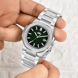 pedrein Premium Stainless Steel Wrist Watch with Stylish Dial Analog Watch - For Men (MT-803) image 5