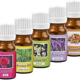 jaipurcrafts Rose, Lavender, Jasmine, Lemon Grass, Sandalwood Aroma Oil image 1