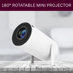 Clairbell Protable Projector for Home 4K Support With Built-in Apps Netflix, YouTubeT156 (4500 lm / 1 Speaker / Wireless / Remote Controller) Portable Projector-picture-34