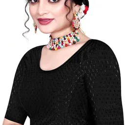 atibha fashion Round Neck Women Blouse-picture-19