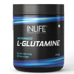 INLIFE L Glutamine Powder 5000mg | L Glutamine Supplement for Men - Unflavoured - 60 SERVINGS - 300g-picture-21