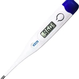 Dr Diaz DT101 Digital Thermometer for Body Fever Check Machine Alarm Beeper Alert Kids & Adult Thermometer image 1