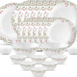 laopala Pack of 23 Opalware Novo Collection Spring Meadow 23 Pcs Dinner Set-picture-10