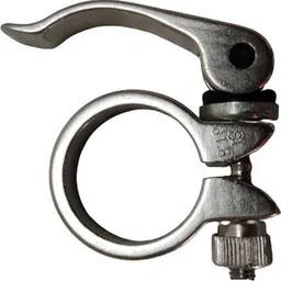 geoman Quick Release Seat Post Bolt Binder Clamp 31.8mm 34.9mm Steal Brake Shoe image 3