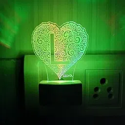 diona L Alphabet Letter LED Night Lamp | Multi-Color Changing Decorative Night Light Night Lamp image 5