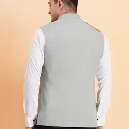agarment Men Solid Nehru Jacket image 2