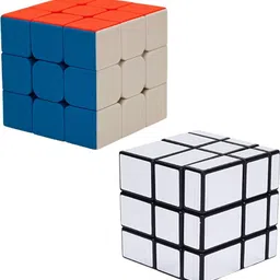 Silver Mirror Cube & 3x3 Speed Rubik Cube Combo-image-19