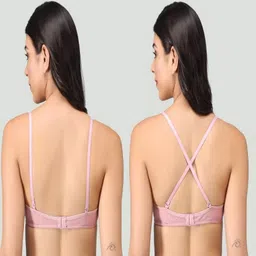 narsingha dreams Pack of 3 Women T-Shirt Lightly Padded Bra image 2