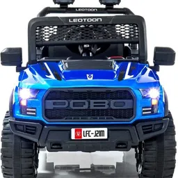prabal pobo jeep kids car, Battery Operated, Ride On jeep,Remote control, USB player. Jeep Battery Operated Ride On image 2