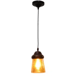 foziq Calathus Black and Gold Metal Hanging Light image 3