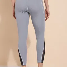 barbora Solid Women Grey Tights image 2