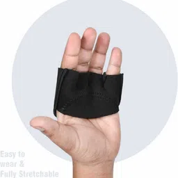 st gold Printed Design Finger Cut Fielding / Catching Cricket Gloves Inner Gloves image 4