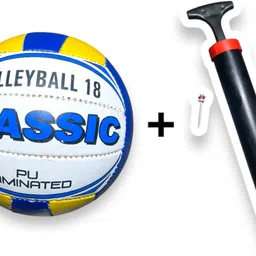 dss SUPER QUALITY LIGHT WEIGHT VOLLEYBALL WITH PUMP Volleyball - Size: 4-picture-26