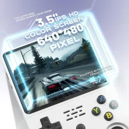Confiavel Retro Handheld Game ,R36S with 3.5" IPS Screen, Linux System, Portable Gaming & Entertainment Device 64 GB with 15000+ Games image 3