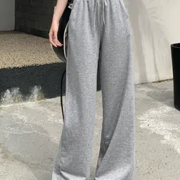 progeny Women Solid Grey Track Pants image 4