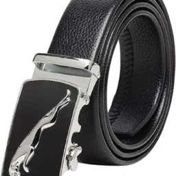 veldth Men Casual Black Artificial Leather Belt image 1