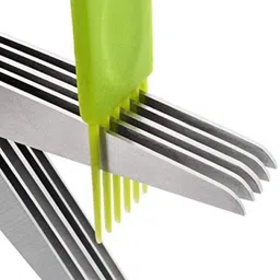 elthvor 5-Blade Stainless Steel Food Chopping Multi-Blade Scissor Scissors image 2