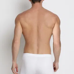 van heusen Men White Solid Antibacterial Colour Fresh Boxer Briefs Solid Men Brief image 2