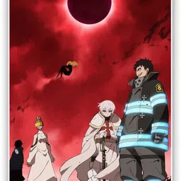 art recall Fire Force Wall Poster Anime Poster For Wall Photographic Paper-picture-19