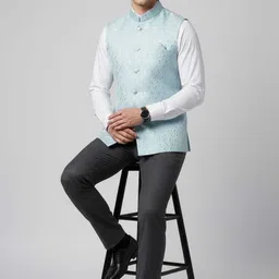 maksud enterprise Solid Men Waistcoat image 3